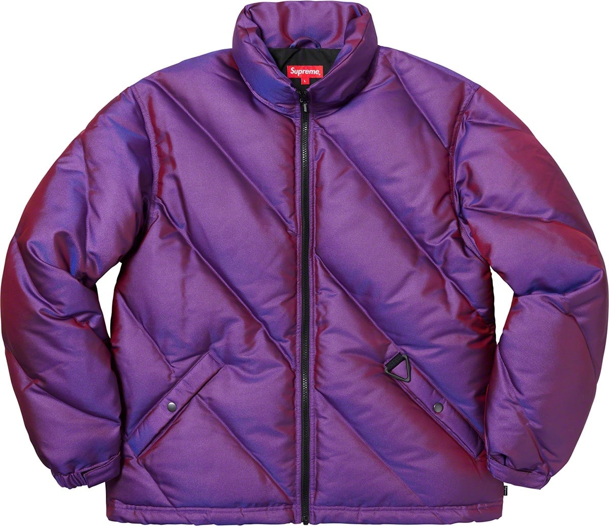 Iridescent Puffy Jacket view 13